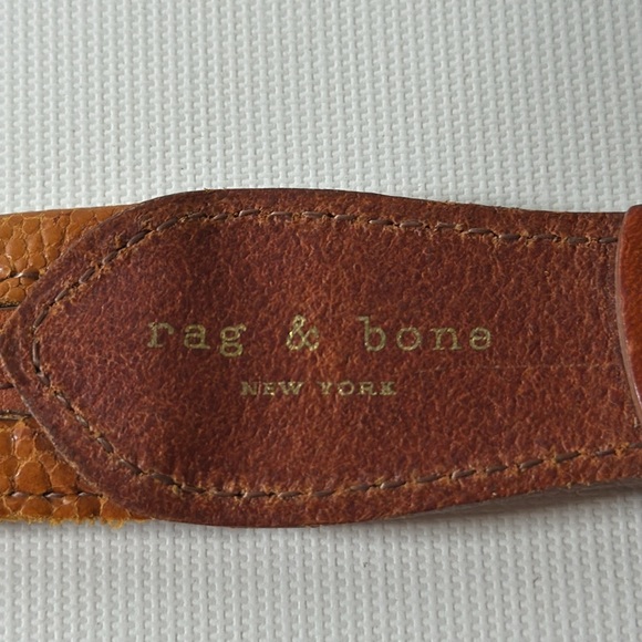 Rag & Bone Leather Belt - sz M - Picture 6 of 7